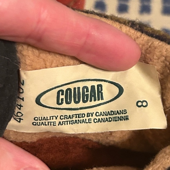 Vintage Cougar Canadian Suede Boots - Picture 3 of 7